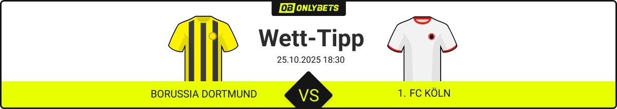 borussia dortmund 1 fc köln wett tipp