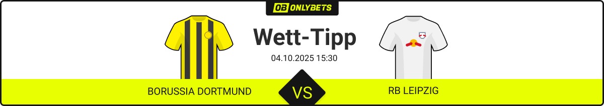 borussia dortmund rb leipzig wett tipp