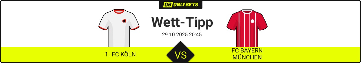 1 fc köln fc bayern münchen wett tipp