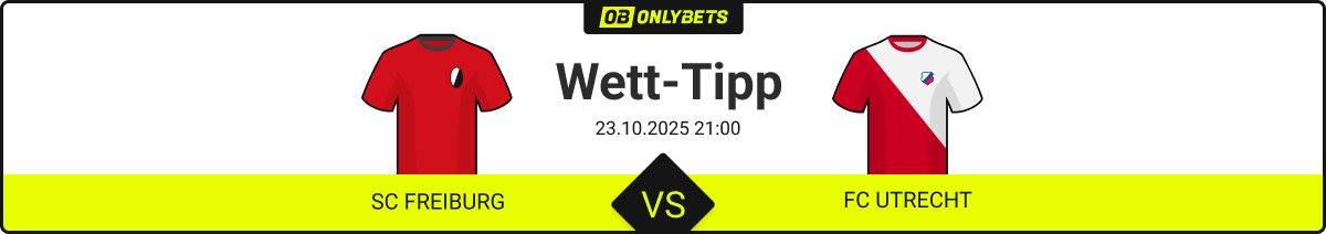 sc freiburg fc utrecht wett tipp