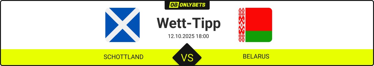 schottland belarus wett tipp