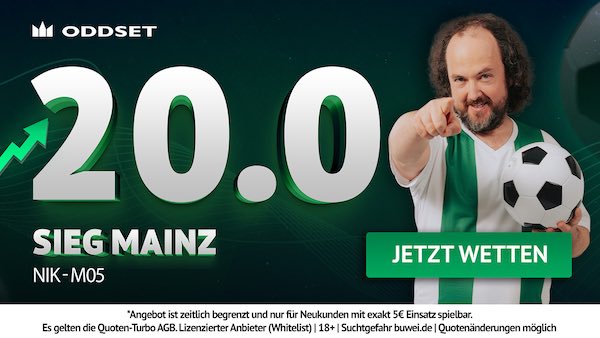 oddset quoten turbo auf sieg mainz gegen nikosia