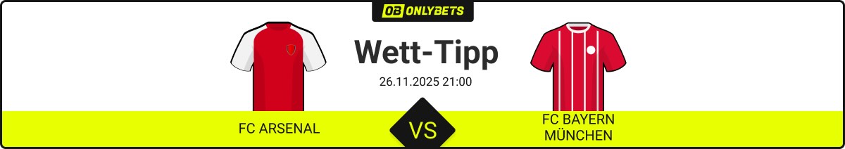 fc arsenal fc bayern münchen wett tipp