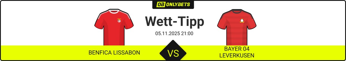 benfica lissabon bayer 04 leverkusen wett tipp