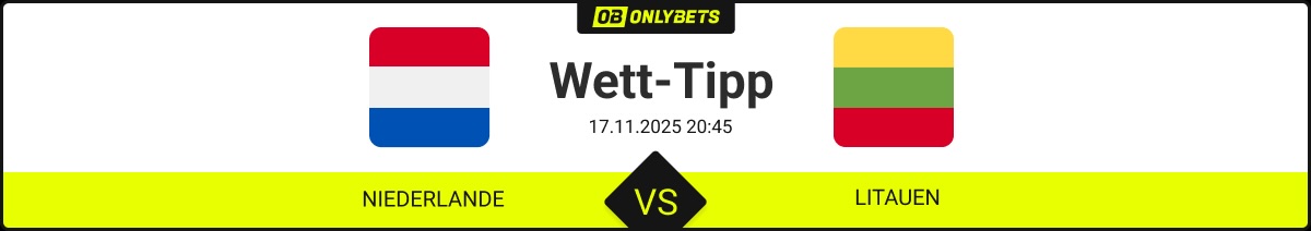 niederlande litauen wett tipp