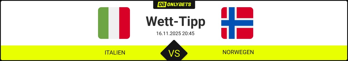 italien norwegen wett tipp
