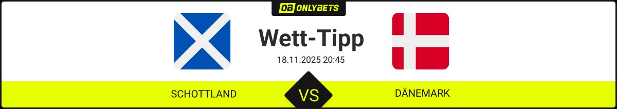 schottland dänemark wett tipp