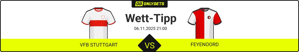 vfb stuttgart feyenoord rotterdam wett tipp