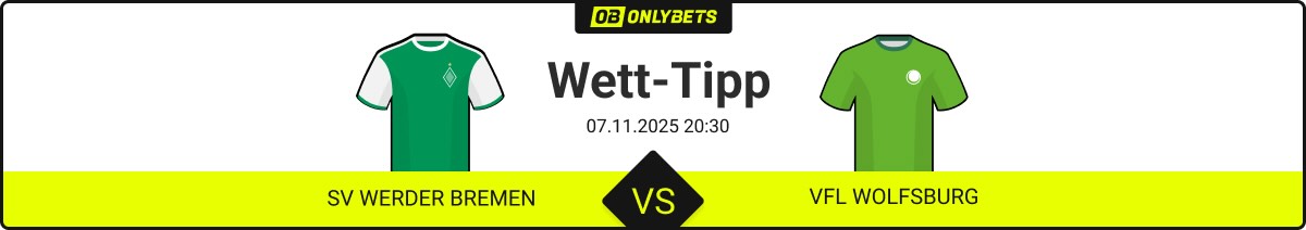 sv werder bremen vfl wolfsburg wett tipp