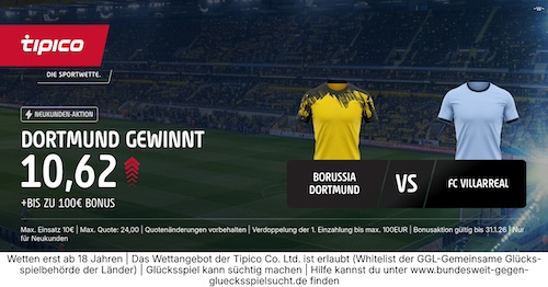 Tipico Boost BVB UCL5, 25.11.