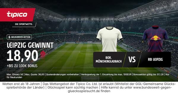 tipico boost auf leipzig gewinnt gegen mönchengladbach
