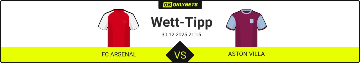 fc arsenal aston villa wett tipp