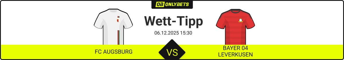 fc augsburg bayer 04 leverkusen wett tipp