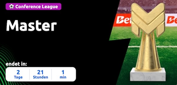 beim betano master conference league 20000 euro in cash und freebets gewinnen