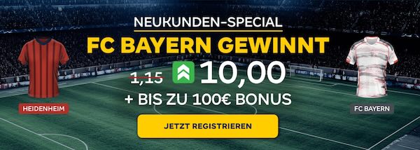 merkur bets neukunden special auf fc bayern gewinnt beim fc heidenheim