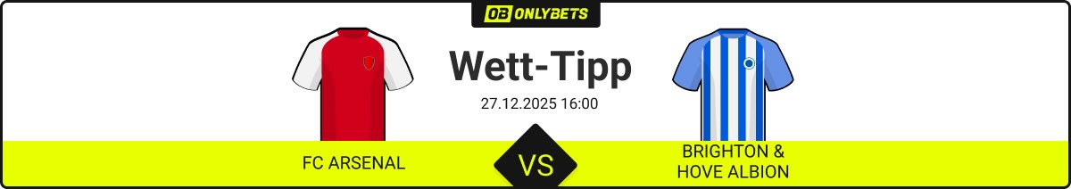 fc arsenal brighton & hove albion wett tipp