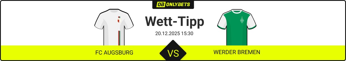 fc augsburg sv werder bremen wett tipp
