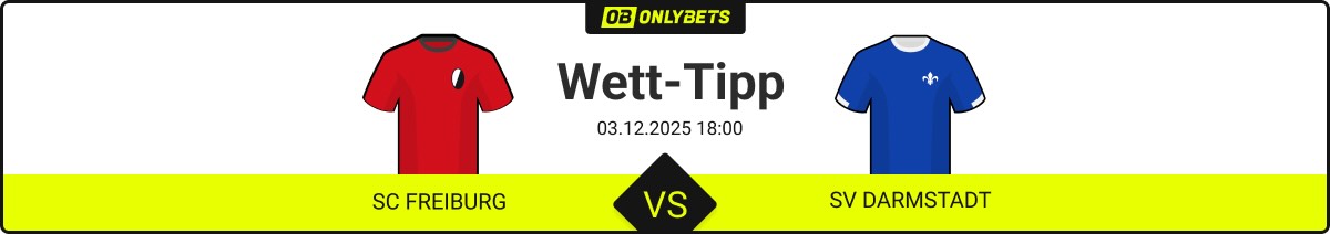 sc freiburg sv darmstadt wett tipp