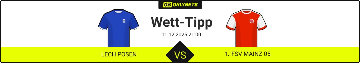 lech posen 1 fsv mainz 05 wett tipp