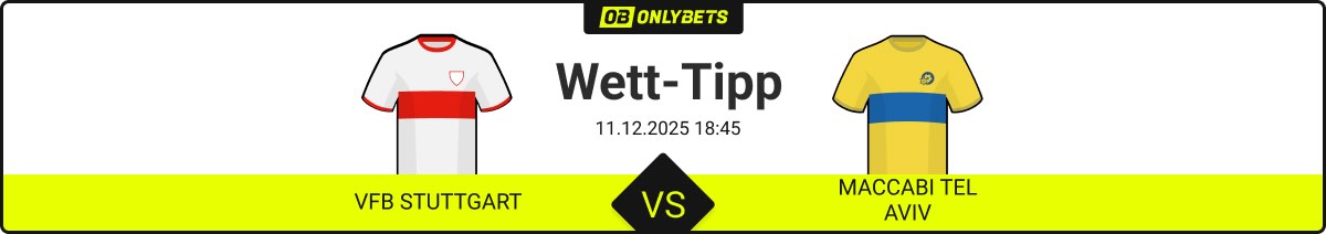 vfb stuttgart maccabi tel aviv wett tipp
