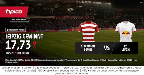 RB Leipzig Tipico Boost, 12.12.