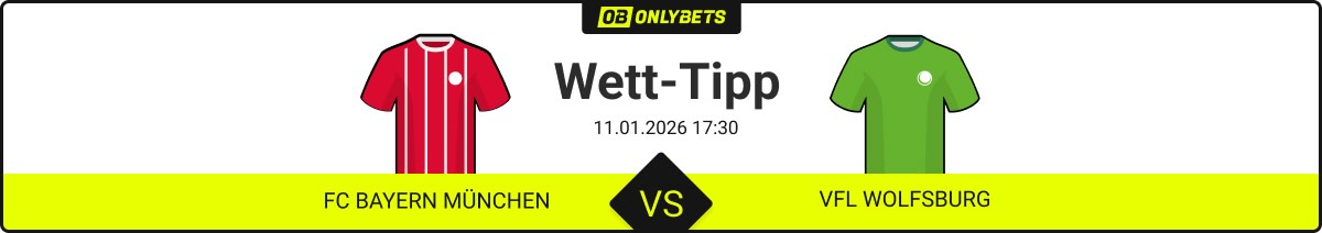 fc bayern münchen vfl wolfsburg wett tipp