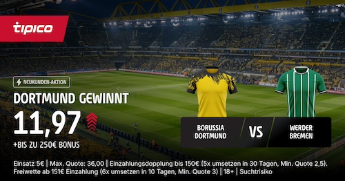 BVB Boost Tipico, 13.1.