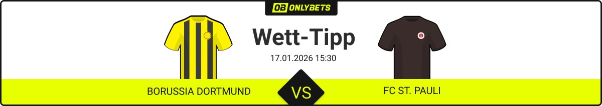 borussia dortmund fc st pauli wett tipp