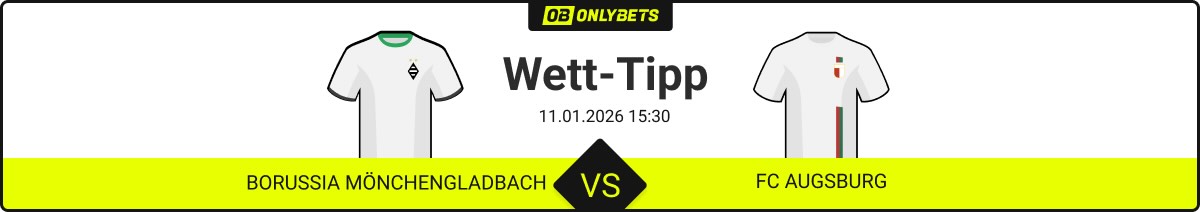 borussia mönchengladbach fc augsburg wett tipp