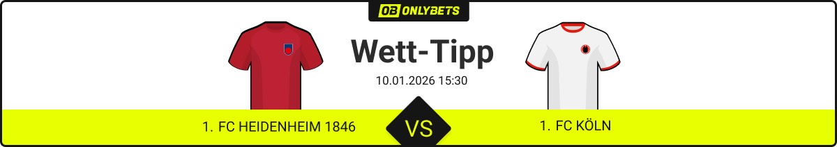 1 fc heidenheim 1846 1 fc köln wett tipp