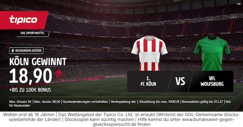 Tipico Boost FCK WOL, 30.1.