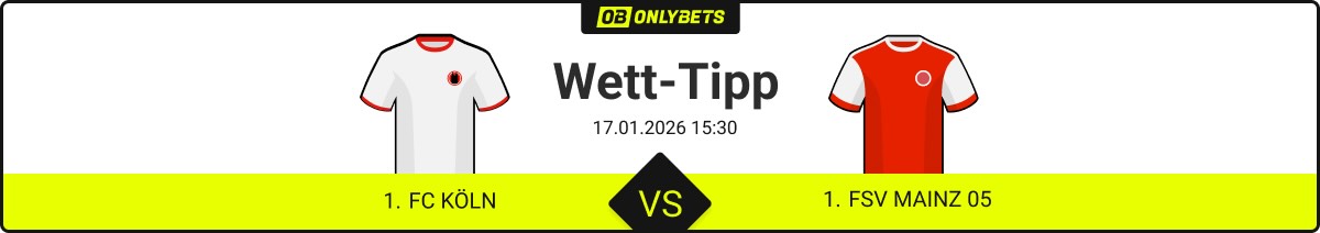 1 fc köln 1 fsv mainz 05 wett tipp