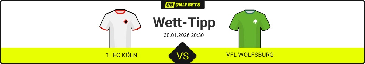 1 fc köln vfl wolfsburg wett tipp