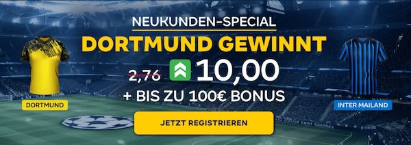 merkur bets neukunden special auf dortmund gewinnt gegen inter mailand