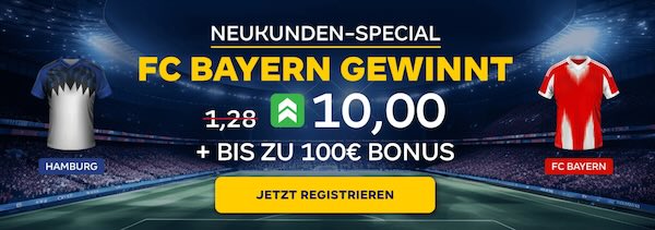 merkur bets neukunden special auf fc bayern gewinnt beim Hamburger sv
