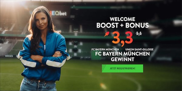 neobet welcome boost auf fc bayern münchen gewinnt gegen royale union saint gilloise
