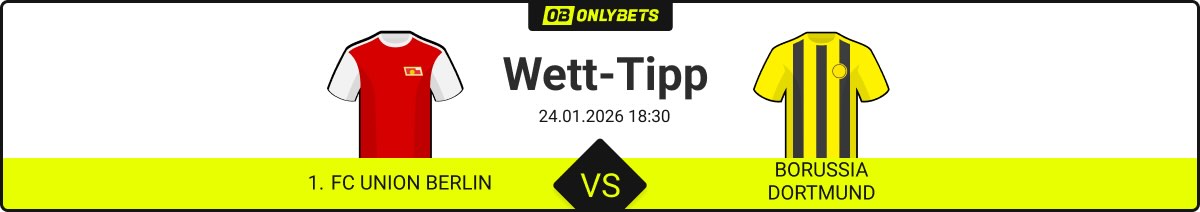 1 fc union berlin borussia dortmund wett tipp