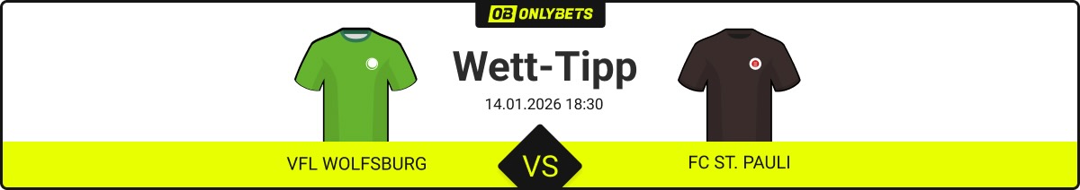 vfl wolfsburg fc st pauli wett tipp