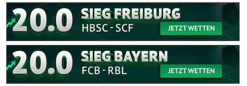 ODDSET Pokal Boost Viertelfinale