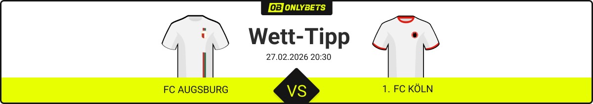 fc augsburg 1 fc köln wett tipp