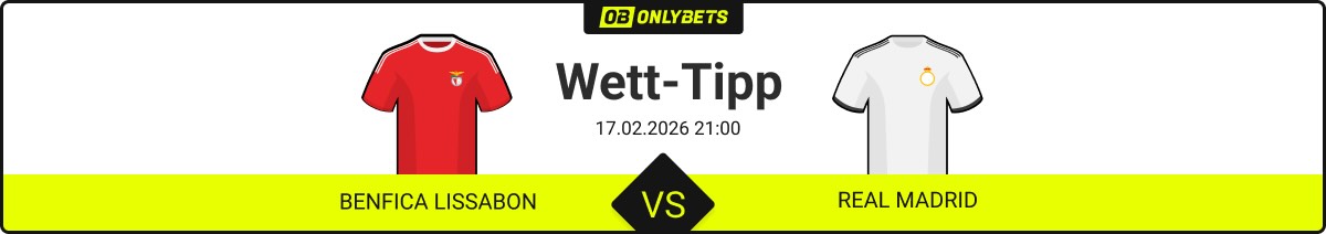benfica lissabon real madrid wett tipp