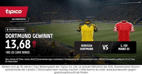 Tipico Boost BVB, 13.2.