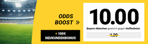 Interwetten Boost Bayern Hoffenheim, 2.2.
