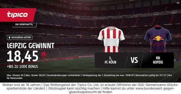 tipico boost auf leipzig gewinnt in köln