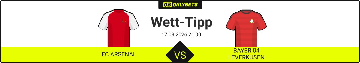 fc arsenal bayer 04 leverkusen wett tipp