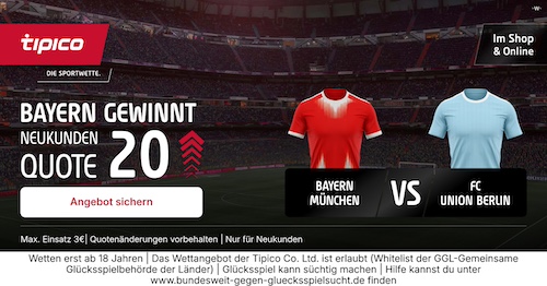 Tipico Boost FCB, 21.3.