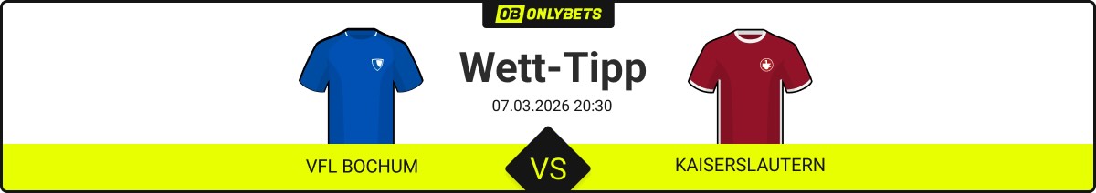 vfl bochum 1 fc kaiserslautern wett tipp