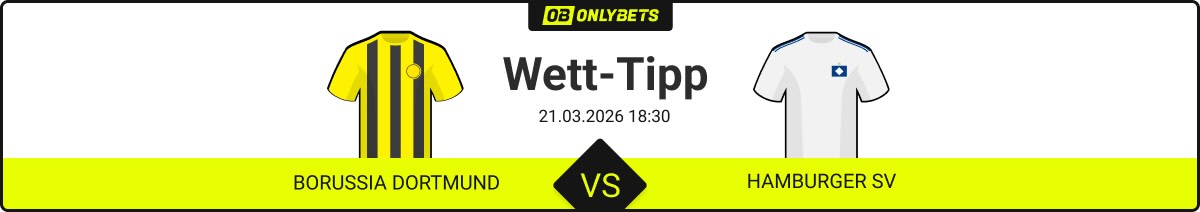 borussia dortmund hamburger sv wett tipp