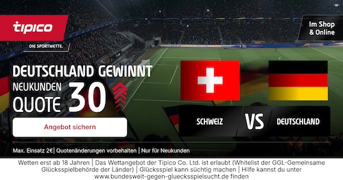 Boost SUI GER Tipico, 27.3.