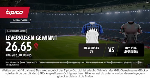 HSV Leverkusen tipico, 4.3.